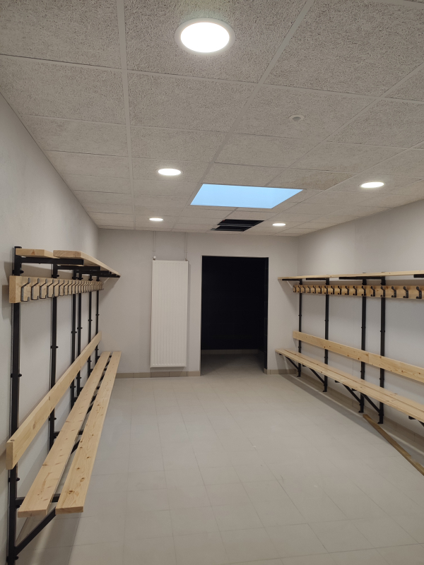 Sas Veille Cloison Seche Rennes Salle Sport Dominique Lerouge Vestiaires LIFFRE VEILLE Plaquiste